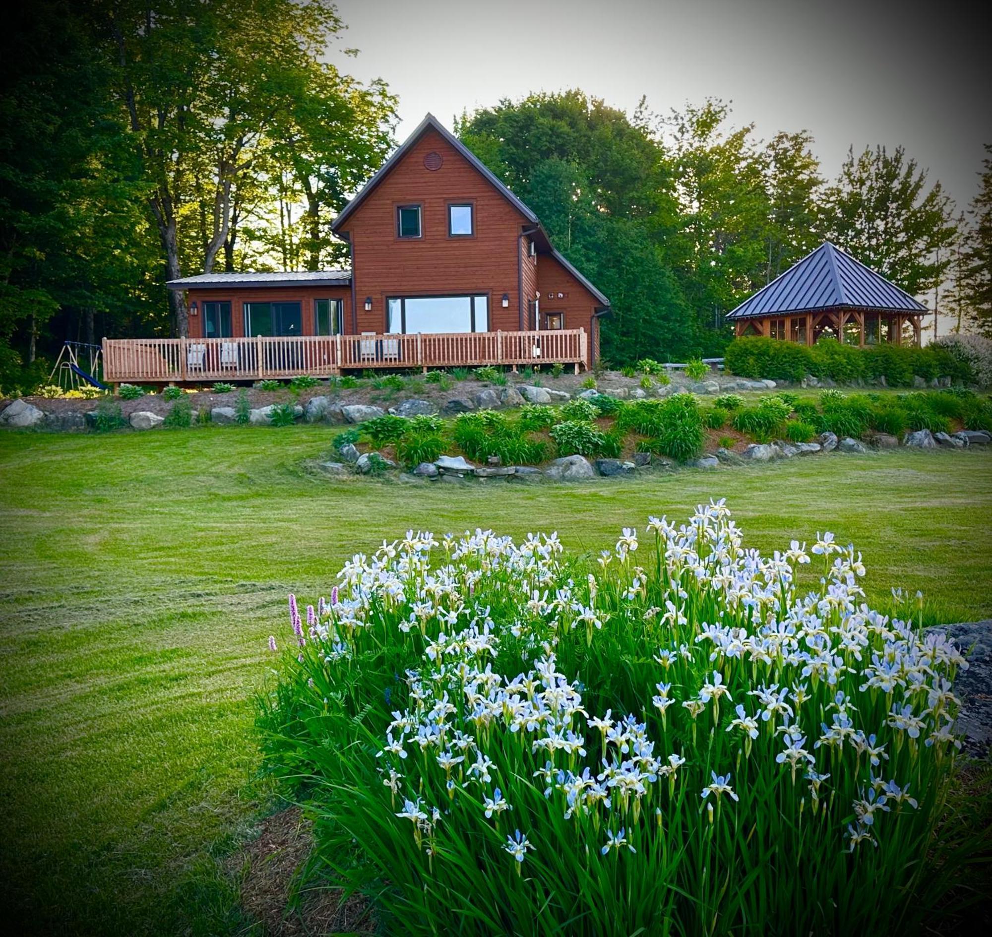 Villa Domaine Gagnon à Saint-Sébastien Extérieur photo