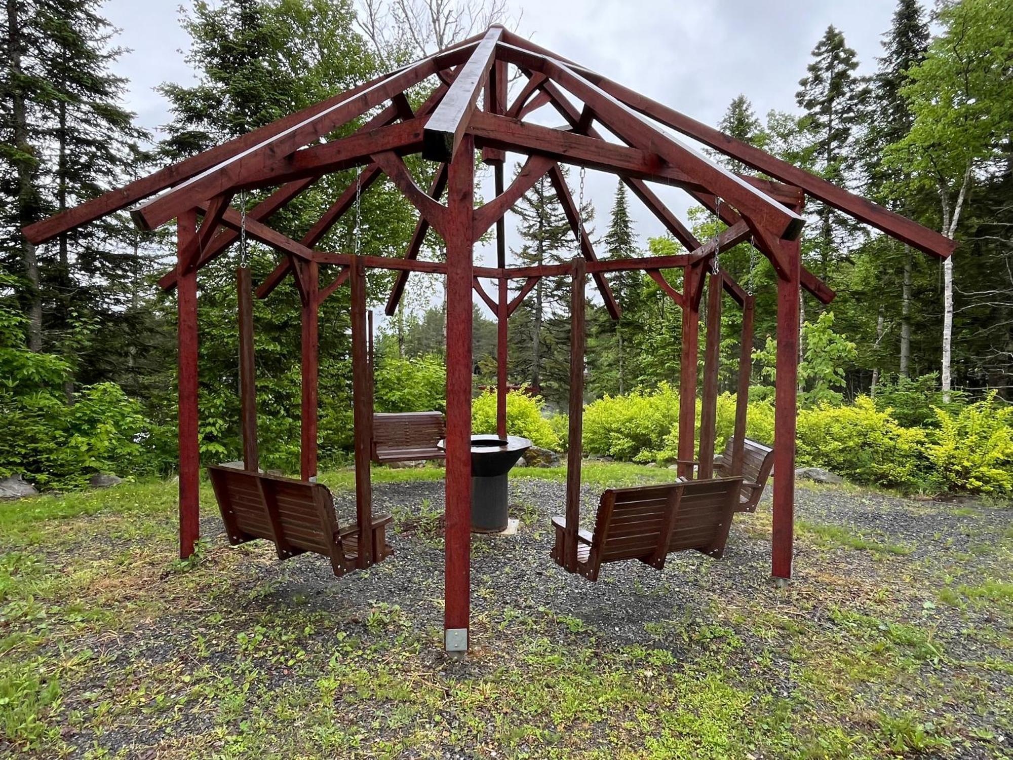 Villa Domaine Gagnon à Saint-Sébastien Extérieur photo