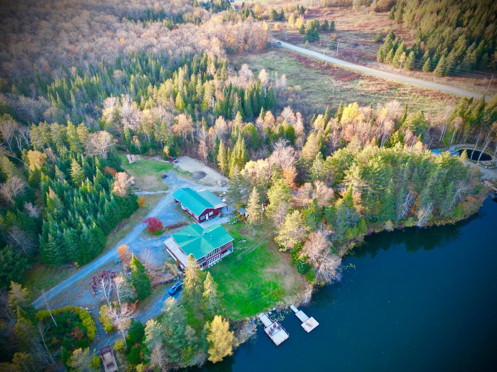 Villa Domaine Gagnon à Saint-Sébastien Extérieur photo