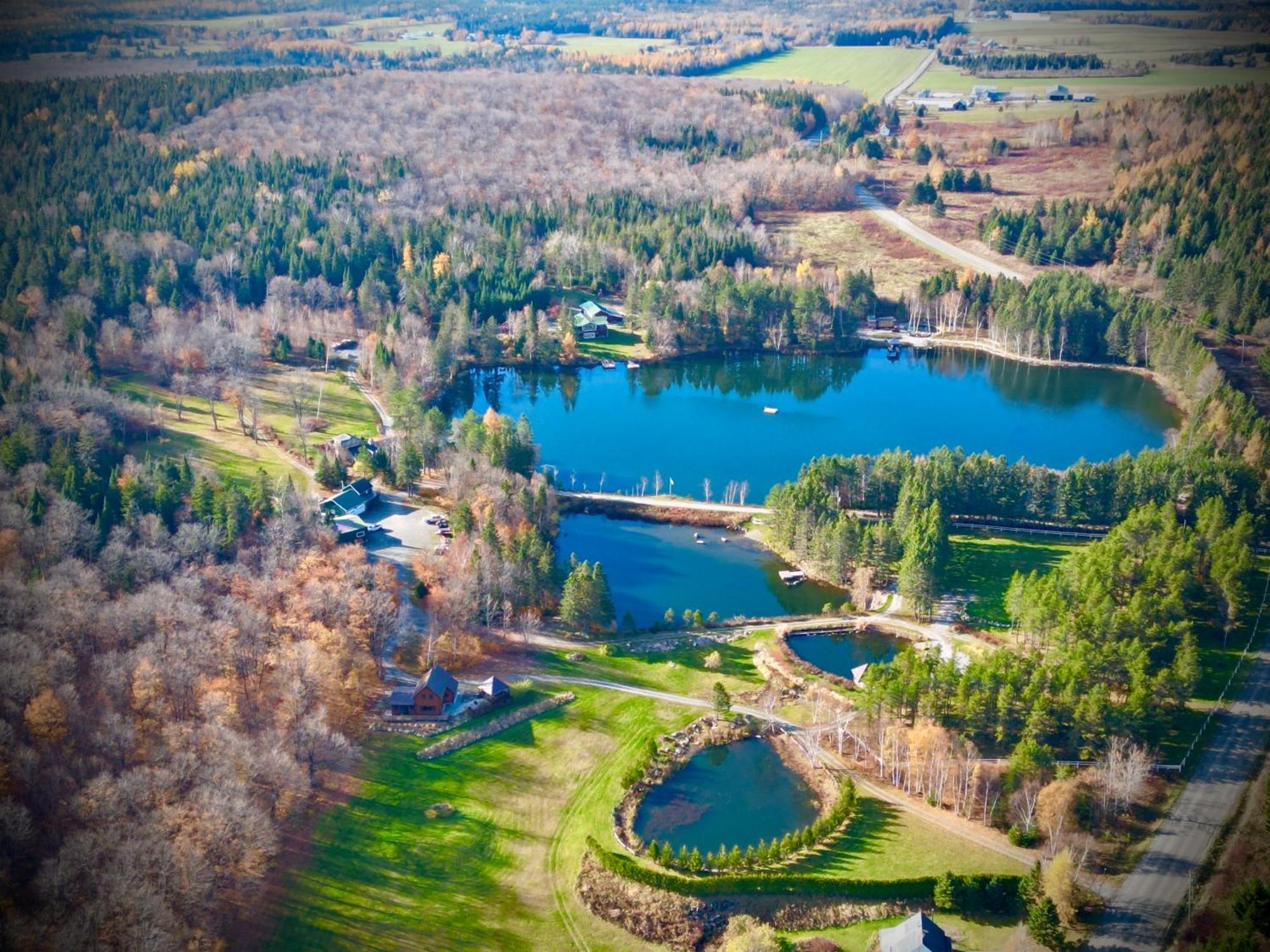 Villa Domaine Gagnon à Saint-Sébastien Extérieur photo