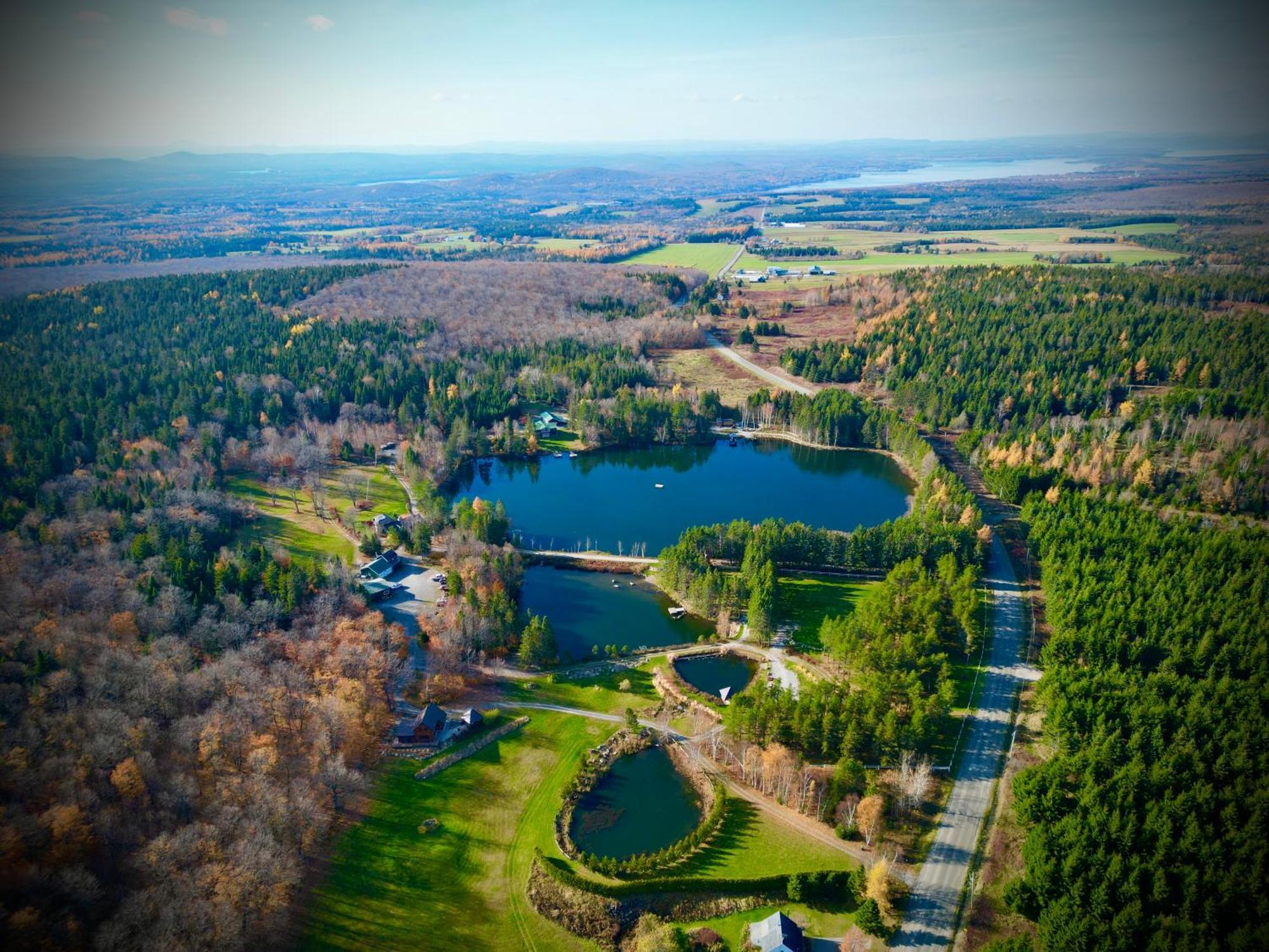 Villa Domaine Gagnon à Saint-Sébastien Extérieur photo