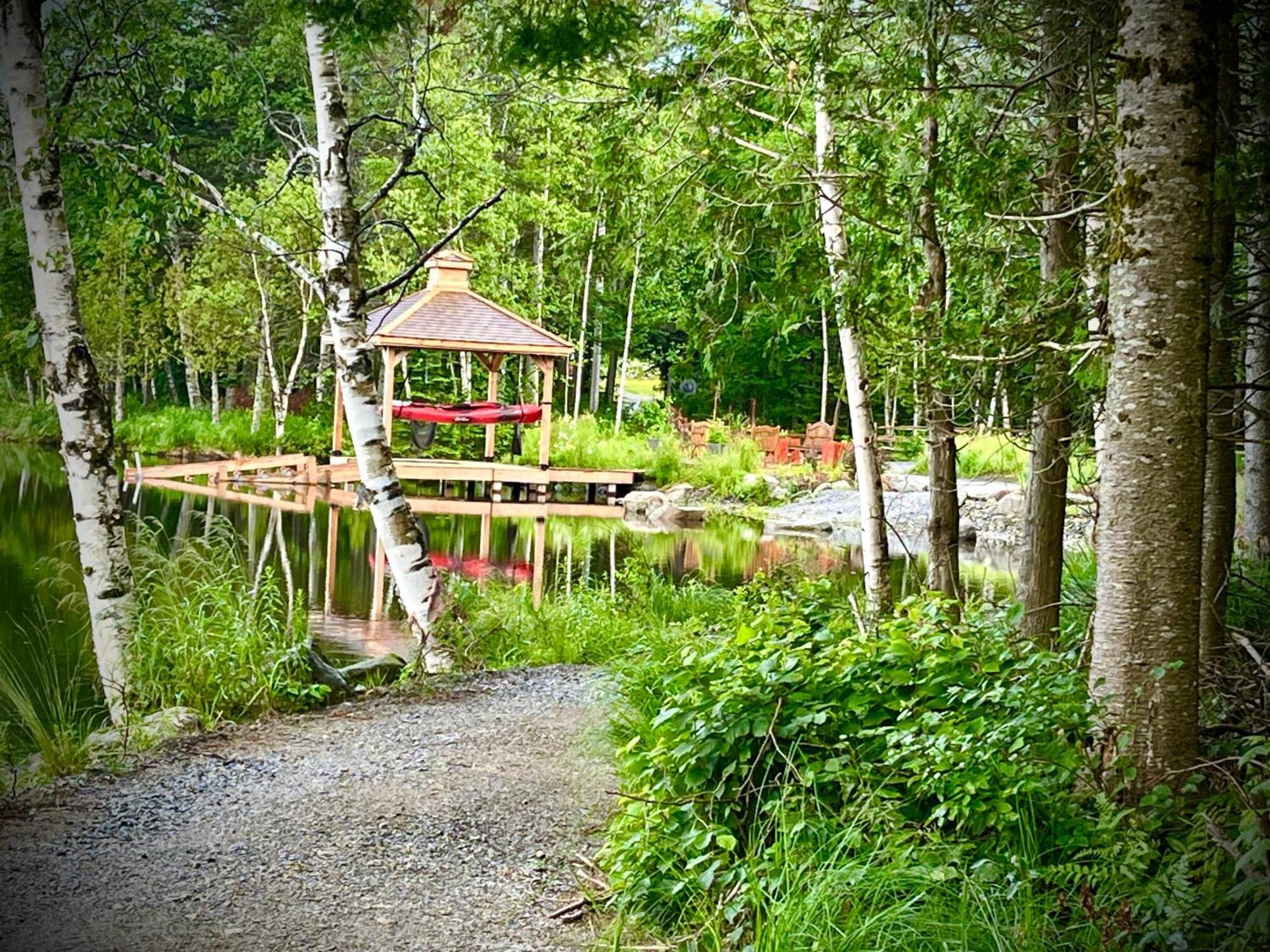 Villa Domaine Gagnon à Saint-Sébastien Extérieur photo